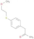 2-Propanone, 1-[4-[(2-methoxyethyl)thio]phenyl]-