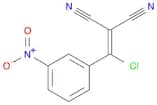 Propanedinitrile, [chloro(3-nitrophenyl)methylene]-