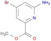 Methyl 6-amino-4-bromopicolinate