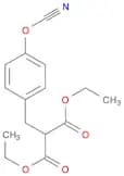 Propanedioic acid, (4-cyanatophenyl)methyl-, diethyl ester