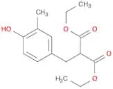 Propanedioic acid, (4-hydroxy-3-methylphenyl)methyl-, diethyl ester