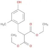 Propanedioic acid, (4-hydroxy-2-methylphenyl)methyl-, diethyl ester
