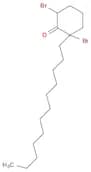 Cyclohexanone, 2,6-dibromo-2-dodecyl-