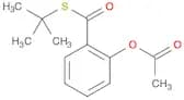 Benzenecarbothioic acid, 2-(acetyloxy)-, S-(1,1-dimethylethyl) ester