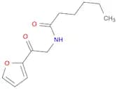 Hexanamide, N-[2-(2-furanyl)-2-oxoethyl]-