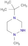 1,2,4-Triazine, 4-(1,1-dimethylethyl)hexahydro-1-methyl-