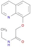 Acetamide, N-ethyl-2-(8-quinolinyloxy)-