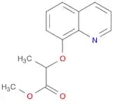 Propanoic acid, 2-(8-quinolinyloxy)-, methyl ester