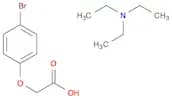 Acetic acid, (4-bromophenoxy)-, compd. with N,N-diethylethanamine(1:1)
