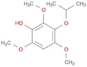 Phenol, 2,4,6-trimethoxy-3-(1-methylethoxy)-