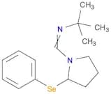 Pyrrolidine, 1-[[(1,1-dimethylethyl)imino]methyl]-2-(phenylseleno)-