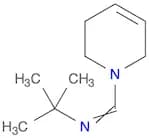 Pyridine, 1-[[(1,1-dimethylethyl)imino]methyl]-1,2,3,6-tetrahydro-