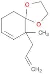 1,4-Dioxaspiro[4.5]dec-7-ene, 6-methyl-6-(2-propenyl)-