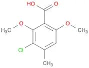 Benzoic acid, 3-chloro-2,6-dimethoxy-4-methyl-
