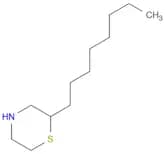 Thiomorpholine, 2-octyl-