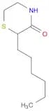 3-Thiomorpholinone, 2-hexyl-