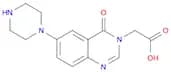 (4-OXO-6-PIPERAZIN-1-YL-4H-QUINAZOLIN-3-YL)-ACETIC ACID