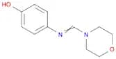 Morpholine, 4-[[(4-hydroxyphenyl)imino]methyl]-