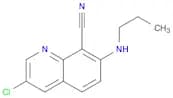 8-Quinolinecarbonitrile, 3-chloro-7-(propylamino)-