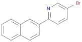 Pyridine, 5-bromo-2-(2-naphthalenyl)-