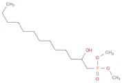 Phosphonic acid, (2-hydroxytridecyl)-, dimethyl ester