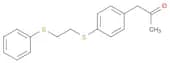 2-Propanone, 1-[4-[[2-(phenylthio)ethyl]thio]phenyl]-
