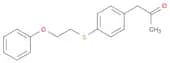 2-Propanone, 1-[4-[(2-phenoxyethyl)thio]phenyl]-