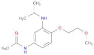 Acetamide, N-[4-(2-methoxyethoxy)-3-[(1-methylethyl)amino]phenyl]-