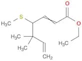2,6-Heptadienoic acid, 5,5-dimethyl-4-(methylthio)-, ethyl ester