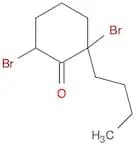 Cyclohexanone, 2,6-dibromo-2-butyl-