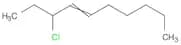 4-Decene, 3-chloro-