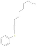 Benzene, (1-nonynylthio)-