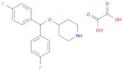 Piperidine, 4-[bis(4-fluorophenyl)methoxy]-, ethanedioate (1:1)