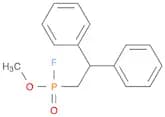 Phosphonofluoridic acid, (2,2-diphenylethyl)-, methyl ester
