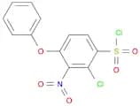 Benzenesulfonyl chloride, 2-chloro-3-nitro-4-phenoxy-