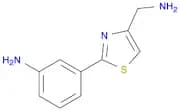 3-(4-(Aminomethyl)thiazol-2-yl)aniline