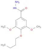 Benzoic acid, 4-butoxy-3,5-dimethoxy-, hydrazide