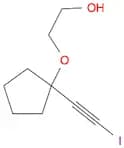 Ethanol, 2-[[1-(iodoethynyl)cyclopentyl]oxy]-