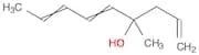 1,5,7-Nonatrien-4-ol, 4-methyl-