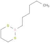 1,3,2-Dithiaborinane, 2-hexyl-