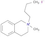Isoquinolinium, 2-butyl-1,2,3,4-tetrahydro-2-methyl-, iodide