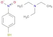 Benzenethiol, 4-nitro-, compd. with N,N-diethylethanamine (1:1)