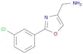 (2-(3-Chlorophenyl)oxazol-4-yl)methanamine