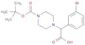 2-(4-Boc-piperazinyl)-2-(3-bromo-phenyl)-acetic acid