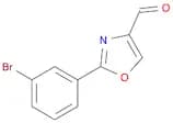 2-(3-Bromophenyl)oxazole-4-carbaldehyde