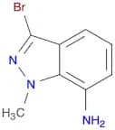 3-Bromo-1-methyl-1H-indazol-7-amine