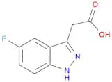 2-(5-fluoro-1H-indazol-3-yl)acetic acid