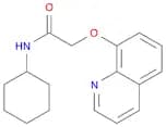 Acetamide, N-cyclohexyl-2-(8-quinolinyloxy)-
