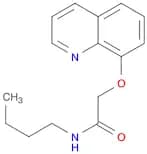 Acetamide, N-butyl-2-(8-quinolinyloxy)-