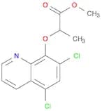 Propanoic acid, 2-[(5,7-dichloro-8-quinolinyl)oxy]-, methyl ester